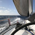 Good sailing under full sails