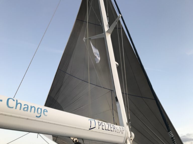 Fast Forewind sailing with the only big Code1 sail