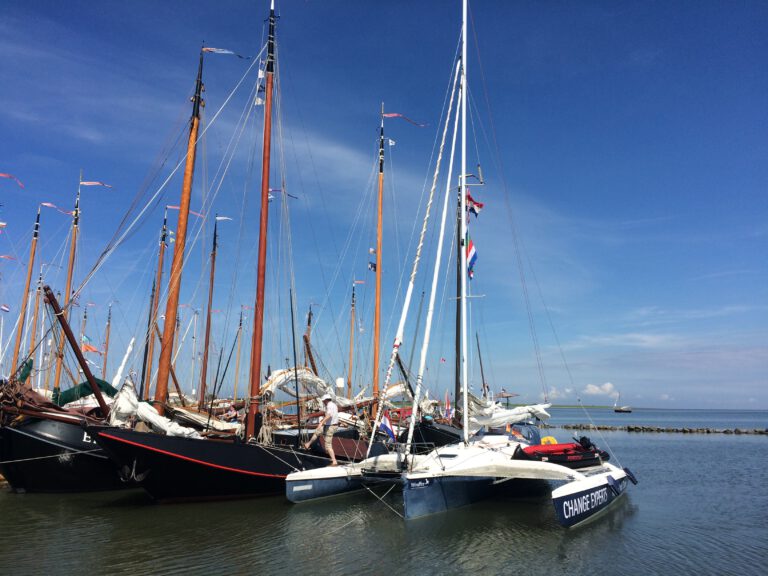 In Schiermonnikoog mit den Traditionsseglern